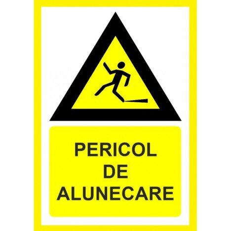 Placute pentru pericol de alunecare